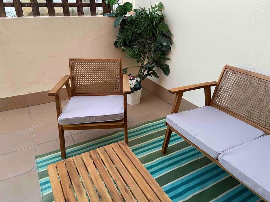 Апартаменты Atico Santa Lucia Terraza Y Parking Gratuitos Алькала-де-Гвадаира Экстерьер фото